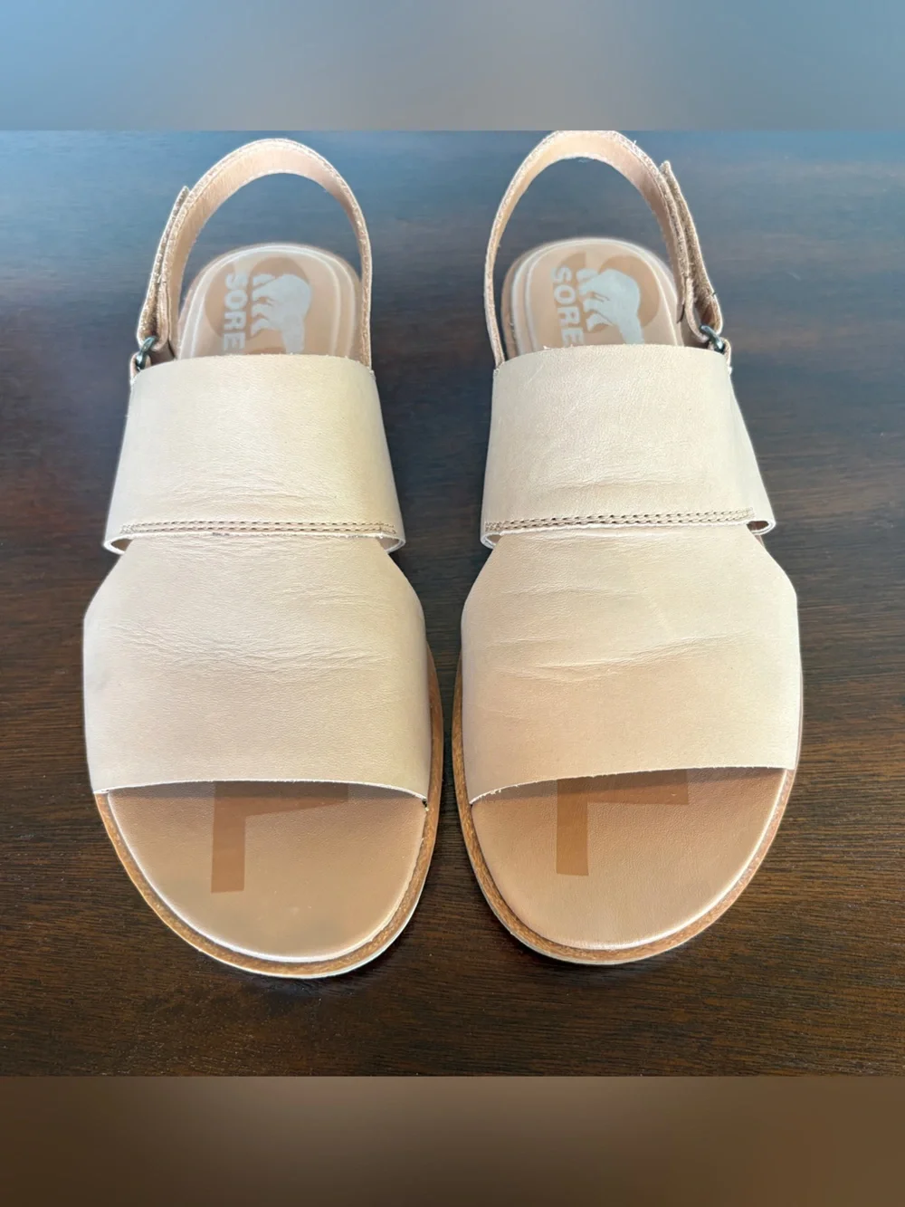 EUC Sorel Ella II Slingback Sandals, sz 8 - Picture 2 of 7